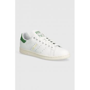 adidas Originals sneakers din piele Stan Smith W culoarea alb, IE0469