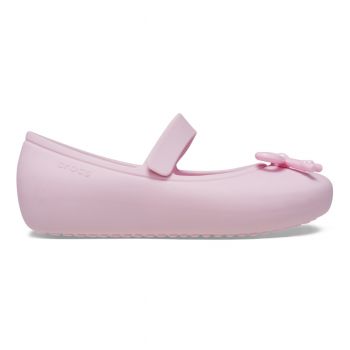 Balerini Crocs Toddler Brooklyn Bow Mary Jane Flat Roz - Ballerina Pink