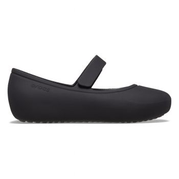 Balerini Crocs Toddler Brooklyn Mary Jane Flat Negru - Black ieftini