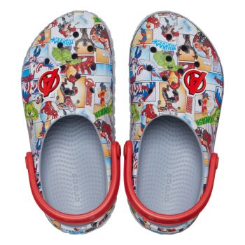 Saboti Crocs Avengers Off Court Clog Kids Gri - Blue Grey ieftini