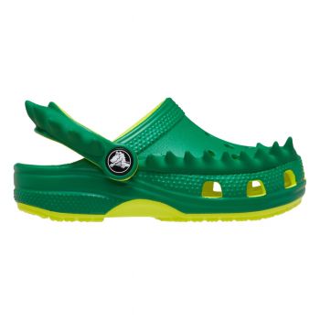 Saboti Crocs Classic Spikes Clog Kids Verde - Acidity/Green Ivy