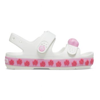 Sandale Crocs Toddler Crocband Cruiser Pet Sandal Roz - Pink Tweed ieftine
