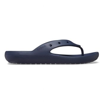 Slapi Crocs Classic Flip V2 Albastru - Navy