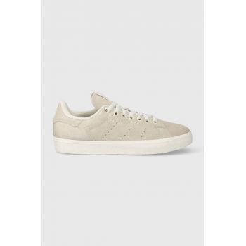 adidas Originals sneakers din piele întoarsă Stan Smith CS W culoarea bej IG0344