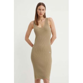 G-Star Raw rochie culoarea verde, mini, mulata, D24659-D605