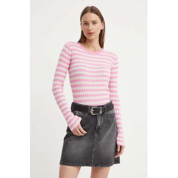 Résumé pulover ArlieRS Knit Blouse femei, culoarea roz, light, 20361115 ieftin