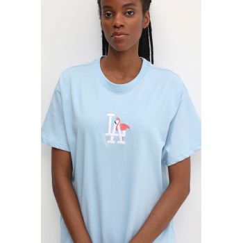 47 brand tricou din bumbac MLB Los Angeles Dodgers femei, BB012TMRKQI610485QU