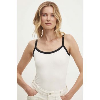 Answear Lab tricou femei, culoarea alb de firma original