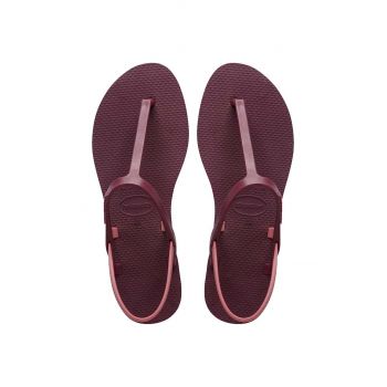 Havaianas sandale YOU PARATY RJ femei, culoarea violet, cu toc plat, 4148985.5143 de firma originali