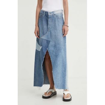 Levi's fusta jeans midi, drept de firma originala