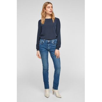 Blugi skinny cu 5 buzunare