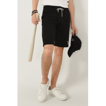 Pantaloni de trening scurti cu buzunare laterale Fowler