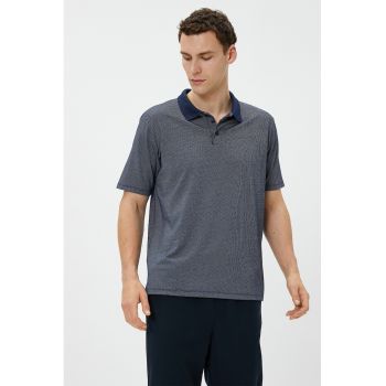 Tricou polo cu maneci cazute