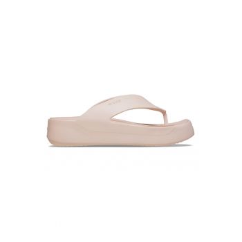 Papuci flip-flop cu talpa wegde
