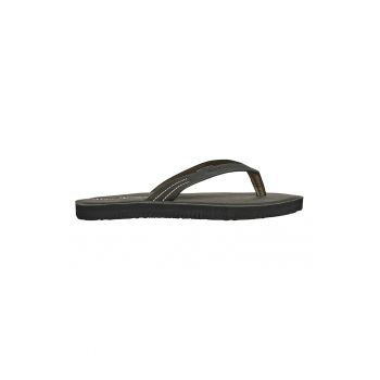 Papuci flip-flop de piele ecologica