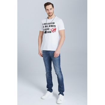 Tricou cu imprimeu text