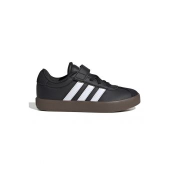 Pantofi sport de piele intoarsa si piele VL Court 3.0