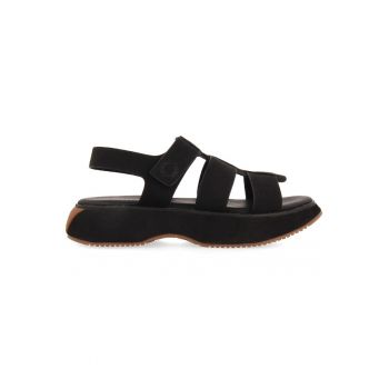 Sandale de piele ecologica cu barete multiple ieftine