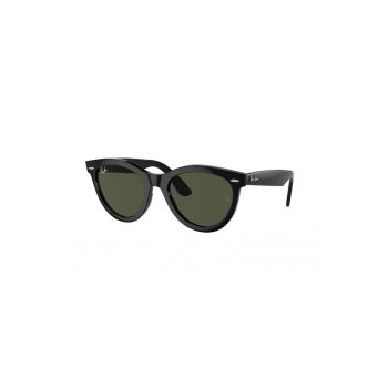 Ochelari de soare unisex rotunzi cu lentile uni