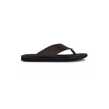 Papuci flip-flop de piele