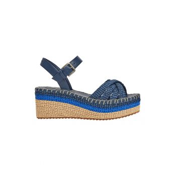 Sandale-espadrile wedge