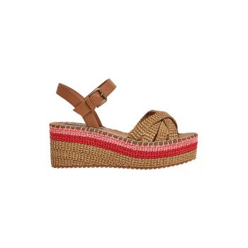 Sandale-espadrile wedge