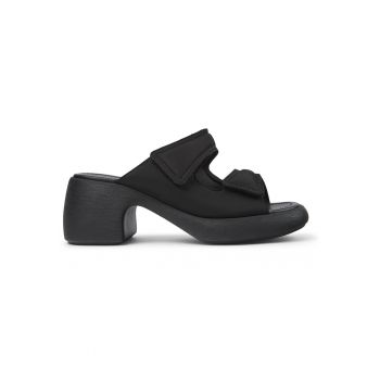 Papuci cu toc si velcro Thelma 27203