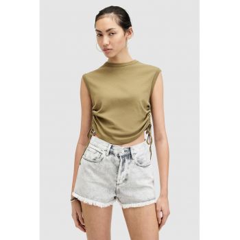 Top crop cu snururi laterale Sonny