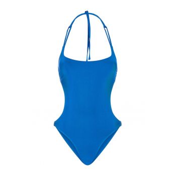 Costum de baie intreg cu model halter