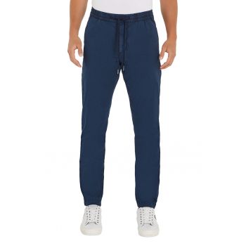 Pantaloni drepti cu talie elastica