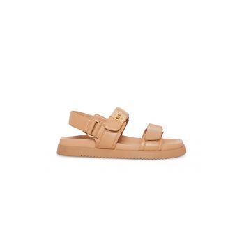 Sandale de piele cu velcro Mona
