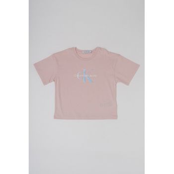 Tricou de bumbac cu imprimeu logo Serenity