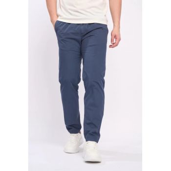 Pantaloni chino cu buzunare oblice