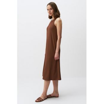 Rochie cu decolteu in rotund - fara maneci