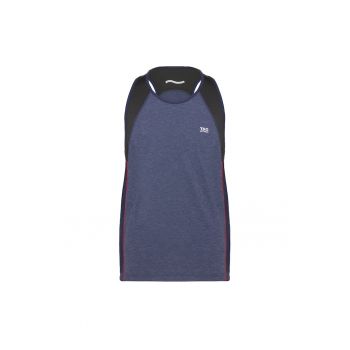 Top cu model colorblock pentru alergare Racer
