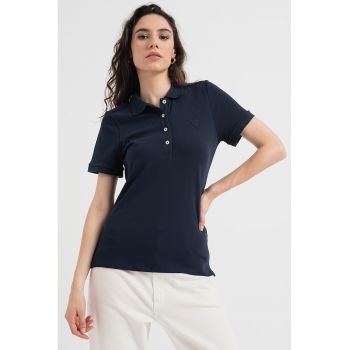 Tricou polo din material pique