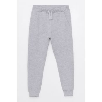 Pantaloni de trening cu snur in talie