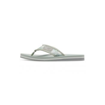 Papuci flip-flop cu imprimeu logo
