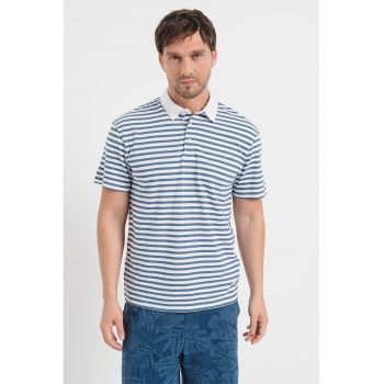 Tricou polo din amestec de in