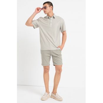 Tricou polo in dungi