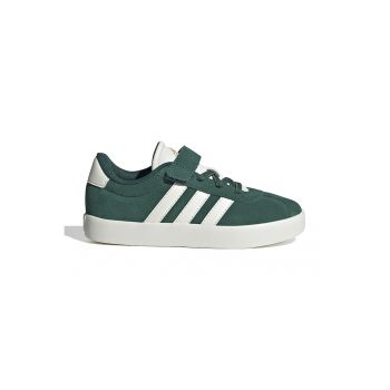 Pantofi sport de piele intoarsa cu garnituri de piele ecologica VL Court 3.0