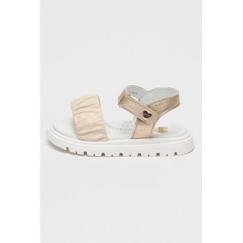 Sandale de piele si piele ecologica cu velcro Terry