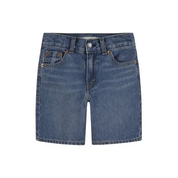 Pantaloni scurti de denim din bumbac organic
