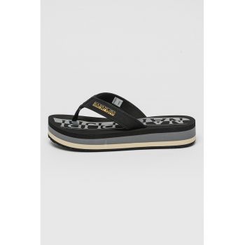 Papuci flip-flop cu logo Tick