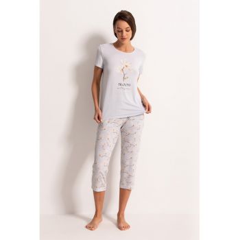 Pijama din amestec de modal Aria Magnolia
