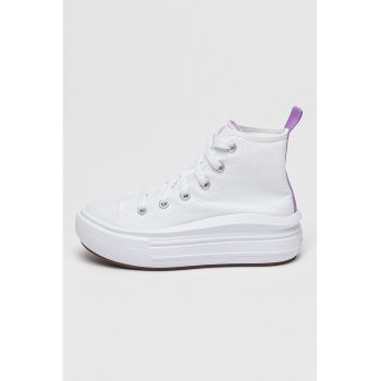 Tenisi cu talpa flatform Chuck Taylor All Star Move