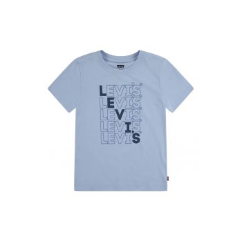 Tricou de bumbac organic cu imprimeu logo