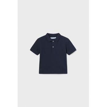 Tricou polo din bumbac pique