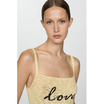 Top crop tricotat
