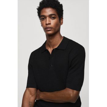 Tricou polo tricotat fin Zorzal